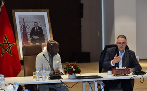 La délégation du CNOSS reçue par Fouzi Lekjaa au Complexe Mohammed VI