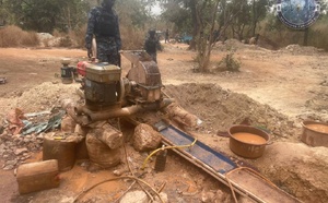 Exploitation illégale des ressources naturelles : la gendarmerie de Kédougou frappe fort