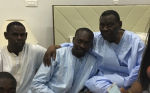 Cheikh Béthio Thioune reçoit le maire de Tassète, Mamadou Thiaw