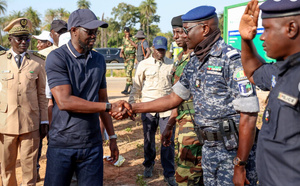 Photos / Casamance : le Président de la République, Bassirou Diomaye Faye, s’est rendu à Coubalan, département de Bignona, pour une visite consacrée au volet agricole