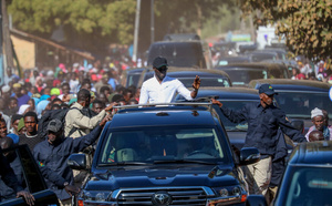 Photos : Le Président Bassirou Diomaye Faye a procédé au lancement officiel du projet d’aménagement et de bitumage de la route Sandiniéry – Tanaff