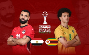 Can Maroc 2025 :  L’Égypte s’impose 2 buts à 1 contre le Zimbabwe
