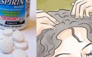 Elle a frotté de l’aspirine sur ses cheveux. Le résultat est fantastique…