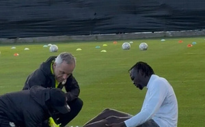 CAN 2025 : Chérif Ndiaye sort blessé à l’entraînement