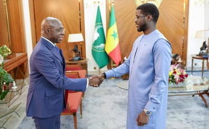 Audience : Le Président Bassirou Diomaye Faye a reçu le Ministre angolais des Relations extérieures, M. Tété António