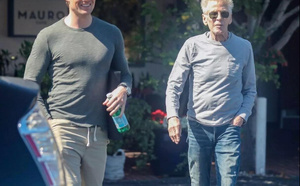 Scandale chez les stars / Un couple très discret : Calvin Klein, 81 ans, aperçu à Los Angeles avec son compagnon Kevin Baker, 35 ans