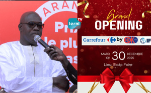 Ouverture de Carrefour Sicap Foire : Mansour Ngom, DG de Gravupub, témoigne de l’impact du leadership de Demba Kâ