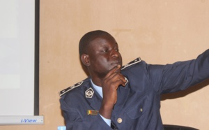 Images-Conférence de presse sur la Cybercriminalité à l'école nationale de police