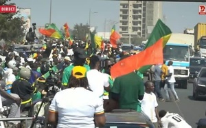 Parade des champions d’Afrique dans les rues de Dakar (Photos)