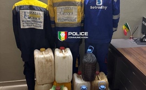 Vol organisé de carburant : La police surprend les suspects en pleine opération