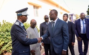 Ousmane Sonko en visite à la Police nationale : Un engagement renouvelé pour la sécurité
