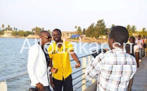 En pleine tournage, le rappeur Fata et Abdou Guité Seck préparent une surprise