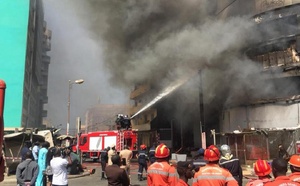 Incendie au Ministère des Finances