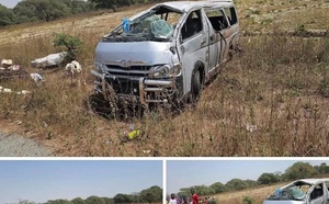 Grave accident à hauteur de Kartiack : Le chauffeur et son apprenti grièvement blessés