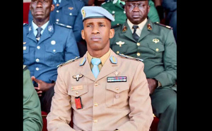 Portrait Colonel Mamadou Yaya Diallo, actuel Commandant de l'Ecole Nationale des Sous-Officiers d'Active (ENSOA)