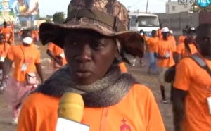 Vidéo - Odile Diokh, paroissienne Fondation "Saint Jude" (Keur-Massar) : "Après mes maternités, j'ai pris goût à la marche..."