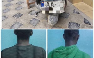 Grand-Yoff: Deux individus arrêtés pour vol de motocyclette par escalade et flagrant délit 