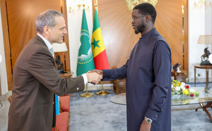 Photos : Le Président Bassirou Diomaye Faye, a reçu le Directeur général de TARANIS Energy for Africa, ce vendredi