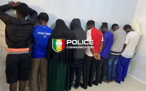 Malika : 9 individus déférés devant le parquet pour détention, consommation et trafic de stupéfiants 