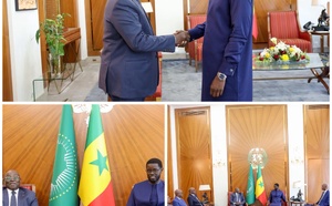 Palais : le Président reçoit le Vice-président de la Côte d’Ivoire en audience