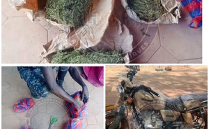 Quatre kilogrammes de chanvre indien et une moto saisis à Médina Yoro Foulah