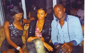 Quand Delphine Bathilly de la Villa Kristal féte l'anniversaire de son mari Babacar Diop avec Viviane Chidid. Regardez