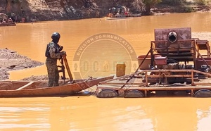 Kédougou : un site d’orpaillage clandestin démantelé près de la Falémé