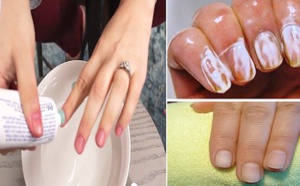 Frottez du dentifrice sur vos ongles pendant quelques minutes. Le résultat est impressionnant !