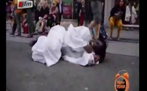 Vidéo - Les délires de Pape Cheikh Diallo et Dame Sène à New York