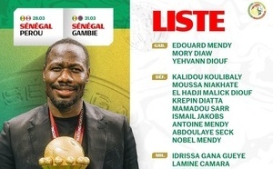 Liste des "Lions" : Pape Thiaw dévoile ses 28 guerriers pour affronter le Pérou et la Gambie…Le retour de Bamba Dieng, Sadio Mané absent