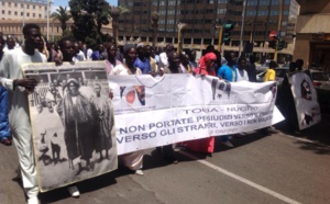 Italie : La communauté mouride de Sardaigne marche pour la paix à Cagliari