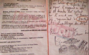 Wade-Idy : Voici le document qui confirme le protocole de Rebeuss