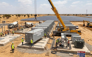 Énergie : à Diass, le Sénégal lance sa première centrale de stockage par batteries