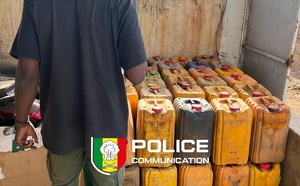 Trafic de carburant démantelé à Kidira : 1 320 litres saisis