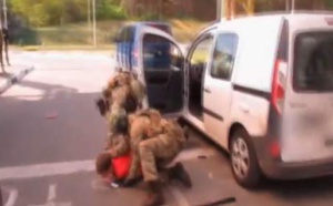 Terrorisme anti-musulmans : La vidéo de l'arrestation du Français qui voulait faire un carnage à l'Euro 2016