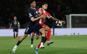 Achraf Hakimi forfait contre le Bayern Munich, coup dur pour le PSG