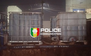 Thiaroye : un trafic d’huile impropre démantelé, 8 000 litres saisis