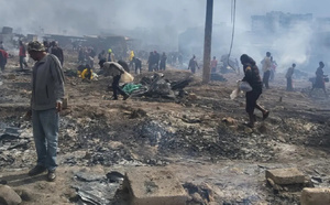 Kenya: Un incendie ravage le marché de Gikomba à Nairobi