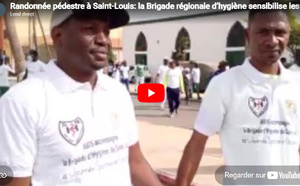 Saint-Louis : la Brigade régionale d’hygiène sensibilise les boutiquiers à la propreté