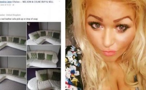Elle publie par erreur une photo coquine en voulant vendre son canapé
