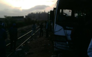 Collision entre un bus Tata et le Petit train bleu : 2 morts et plusieurs blessés 