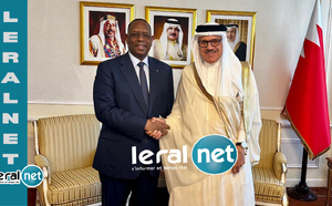 Diplomatie mondiale: Macky Sall reçu au Bahreïn par le ministre Alzayani pour sa campagne au Secrétariat général de l'ONU