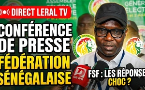 🔴 DIRECT | CONFÉRENCE DE PRESSE DE LA FÉDÉRATION SÉNÉGALAISE DE FOOTBALL