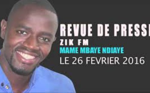 Revue de presse du vendredi 24 juin 2016 - Mame Mbaye Ndiaye