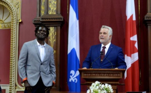 Boucar Diouf devient chevalier de l’Ordre national du Québec