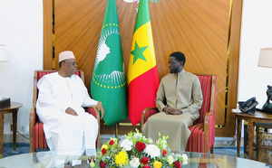 Macky Sall au Palais : l’ancien président sollicite le soutien de Diomaye Faye pour sa candidature à l’ONU