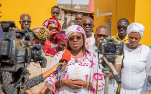 Fatick : la ministre Marie Angélique Mame Selbé Diouf lance sa tournée nationale au contact des services sociaux