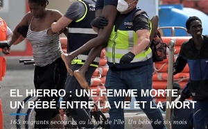 Route de l’Atlantique : une femme meurt après l’arrivée d’une pirogue de 165 migrants à El Hierro, un bébé dans un état critique