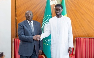 Bassirou Diomaye Faye reçoit le Vice-Président ivoirien, porteur d'un message d'Alassane Ouattara