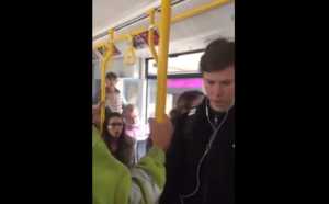 Conséquences du Brexit : Un ignoble incident raciste filmé dans un tram de Manchester